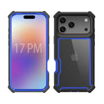Transparent Shockproof Bumper Case for iPhone 17 Series