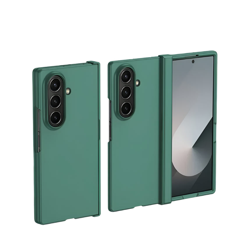 Full Coverage Hard Shell Case with Skin Texture for Samsung Galaxy Z Fold7