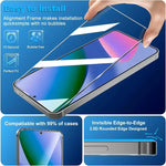 Tempered Glass Screen Protector with Alignment Frame for Google Pixel 11 Series