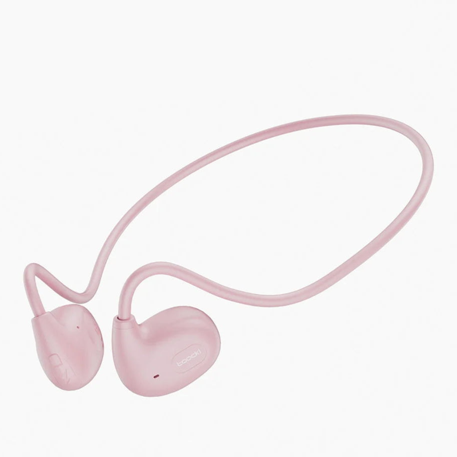 Toocki Gas Conduction Bluetooth 5.3 Lightweight Ear-Hook Wireless Headphones