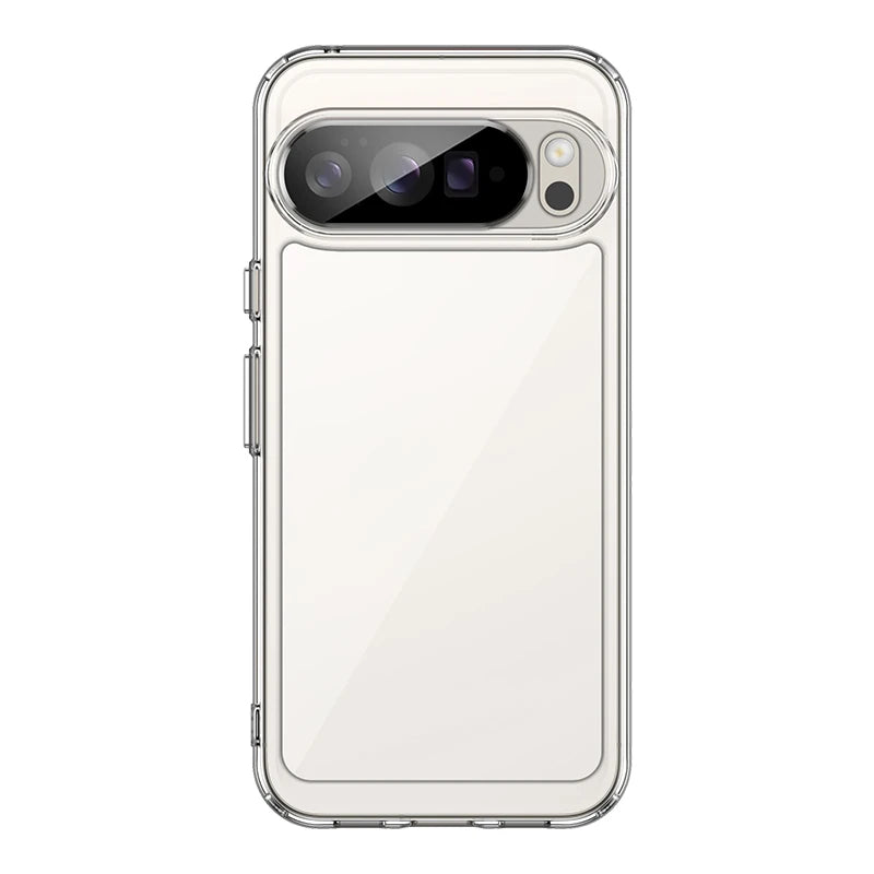 Google Pixel 10 Series Shockproof TPU + PC Clear Protective Case