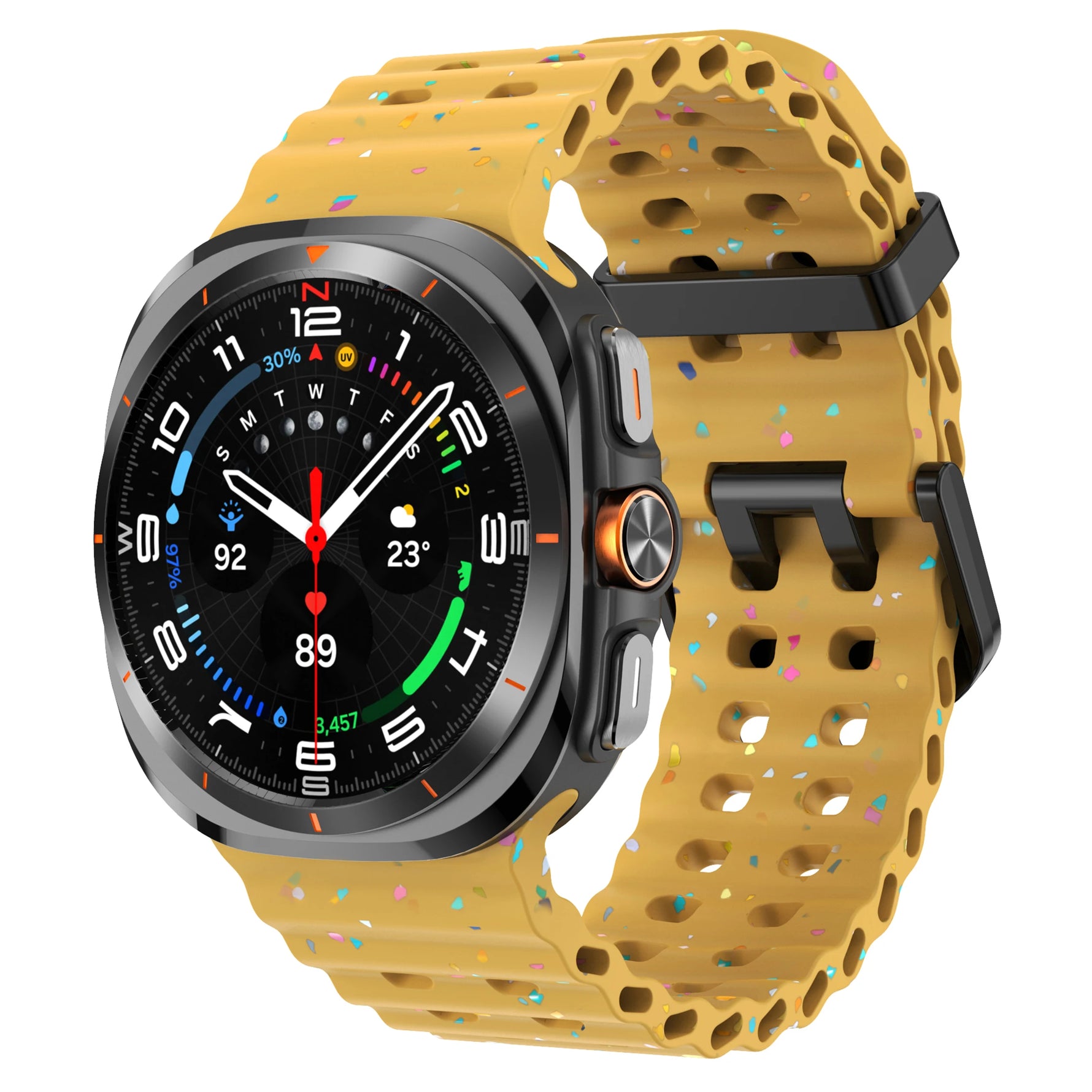 Sports Silicone Band for Samsung Galaxy Watch Ultra and Samsung Galaxy Watch Ultra (2025)