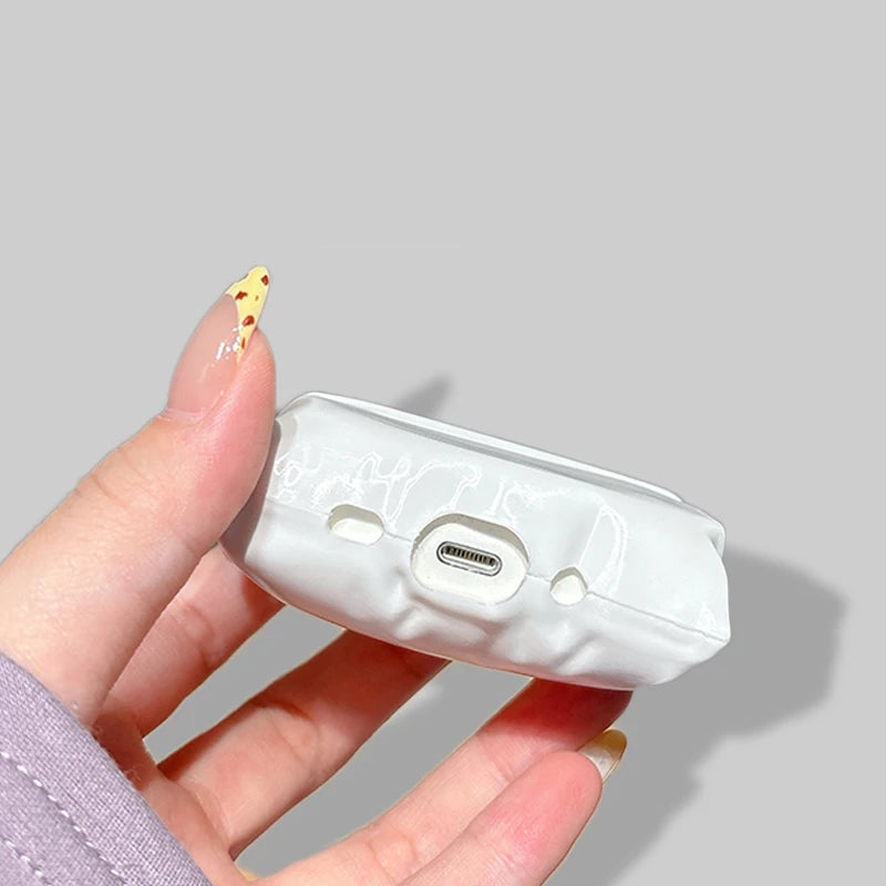 Soft Pillow Design Silicone Cover for AirPods Pro 3