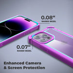 Durable Transparent Hybrid Case for iPhone 17 Series