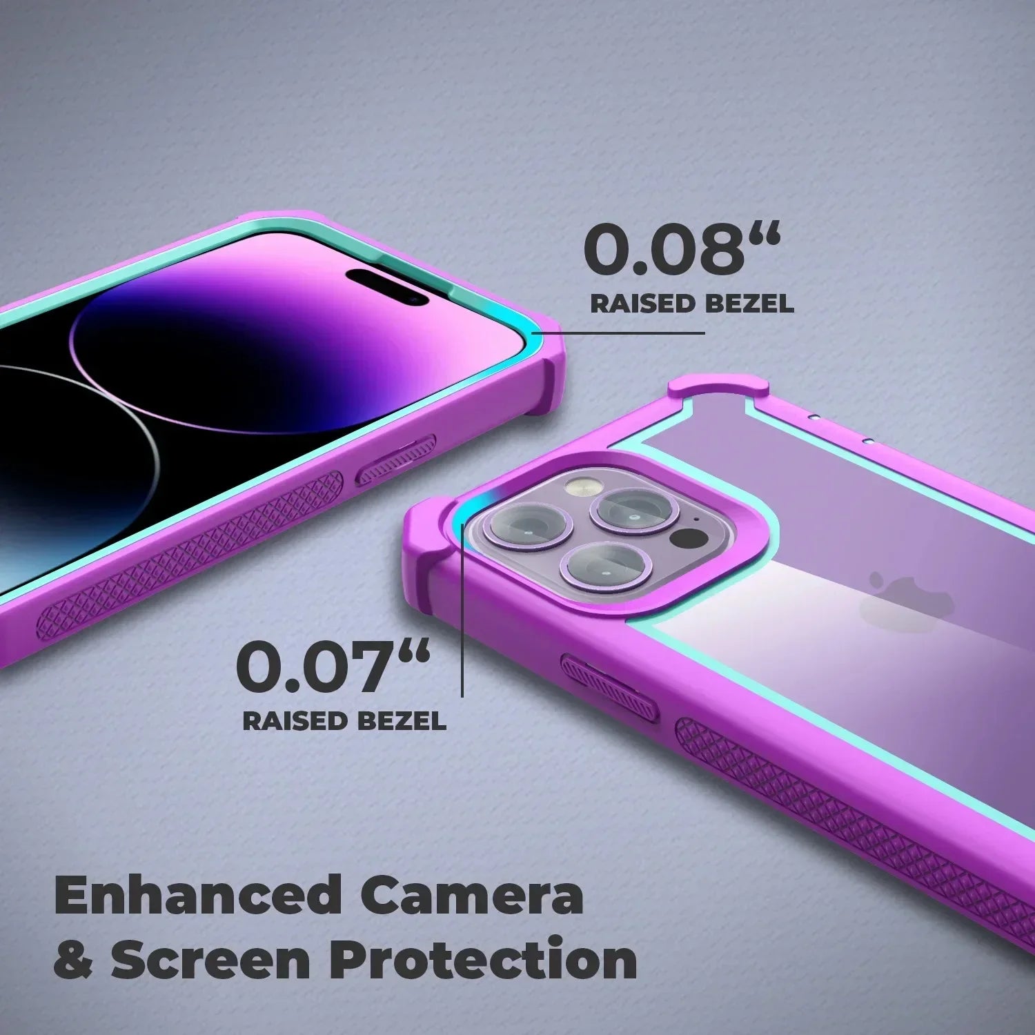 Durable Transparent Hybrid Case for iPhone 17 Series