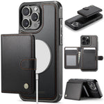 MagSafe Compatible Wallet Case with Card Slots & Stand for iPhone 16 Series