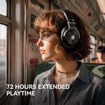 Oneodio A70 Gen 2 Wireless Headphones, 72-Hour Battery