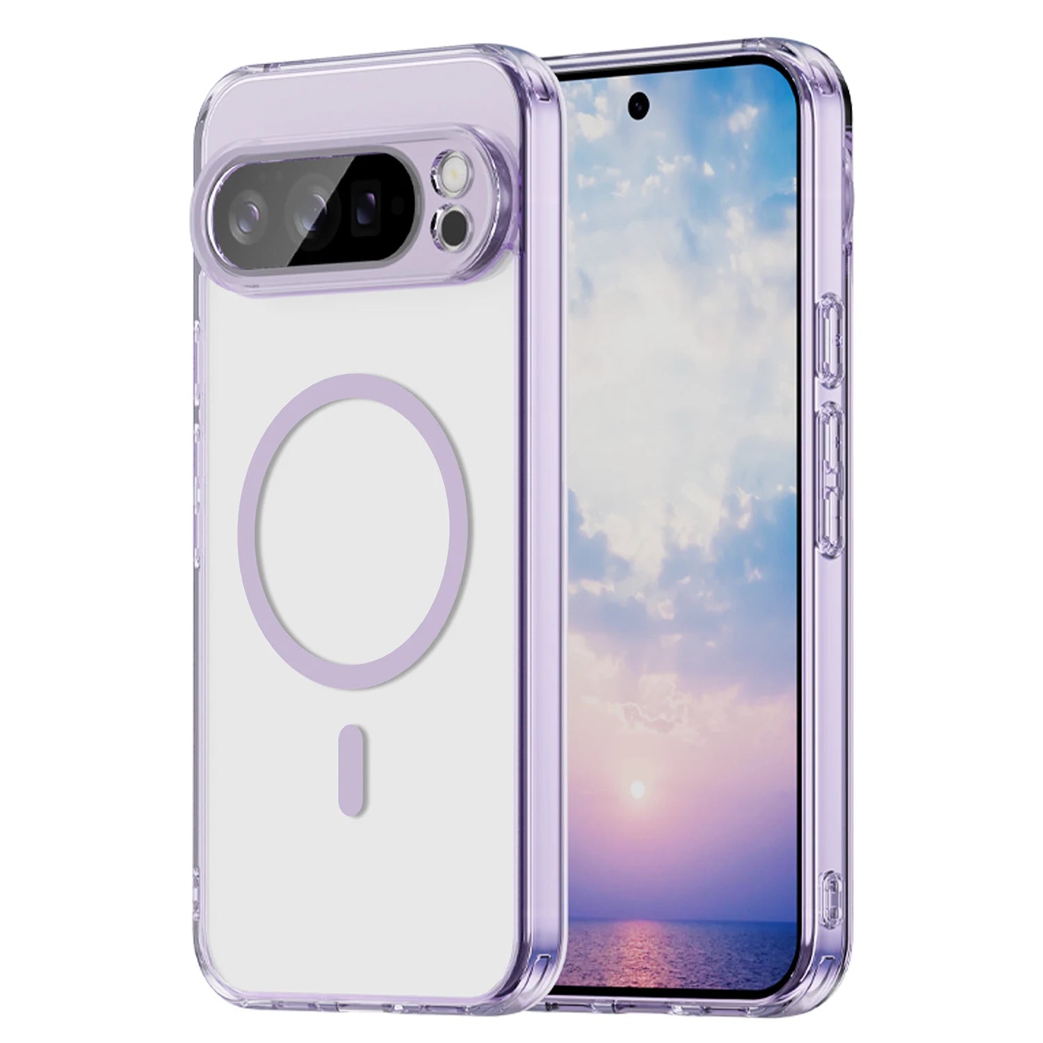 Premium Transparent Magnetic Case for Google Pixel 9 Series