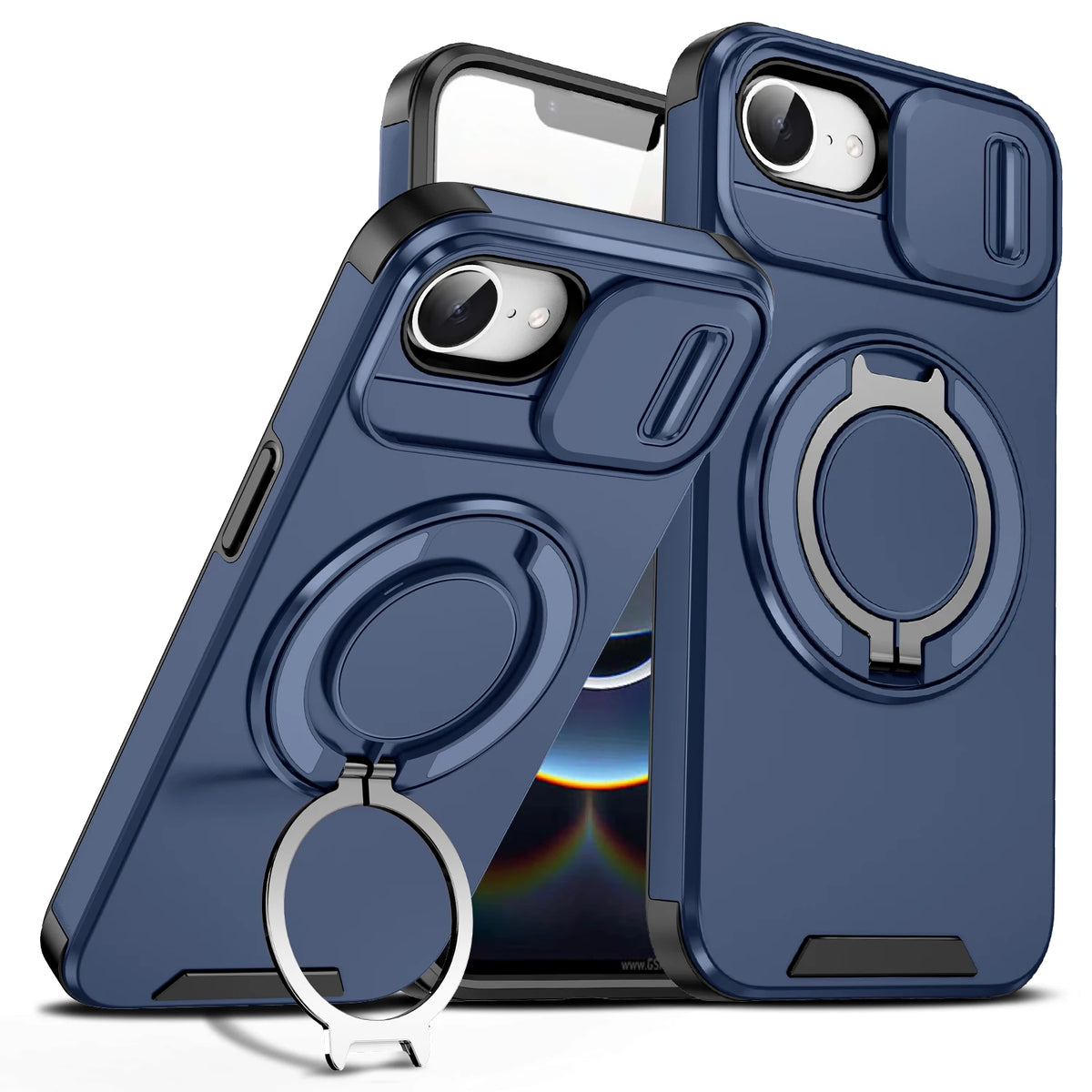 Shockproof TPU Case with Sliding Lens Cover for iPhone 17e
