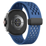 Perforated Silicone Sport Band with Magnetic Clasp for Samsung Galaxy Watch 9