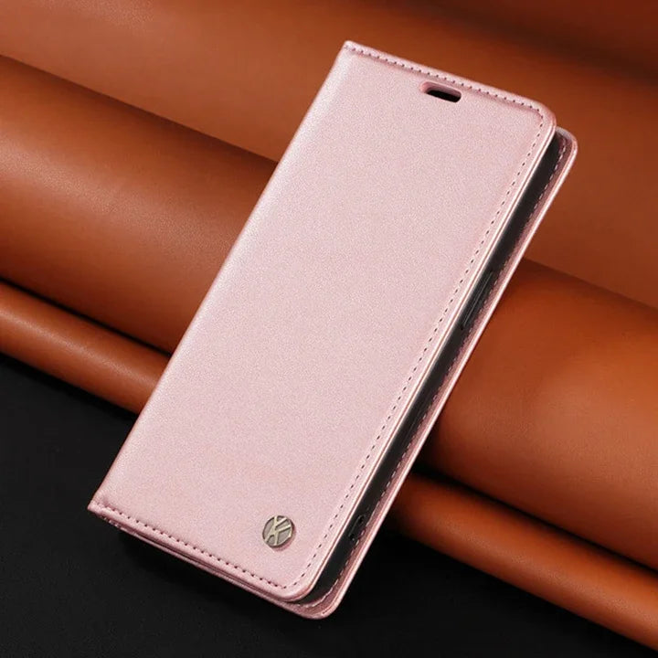 Premium Leather Book Case for OnePlus 15