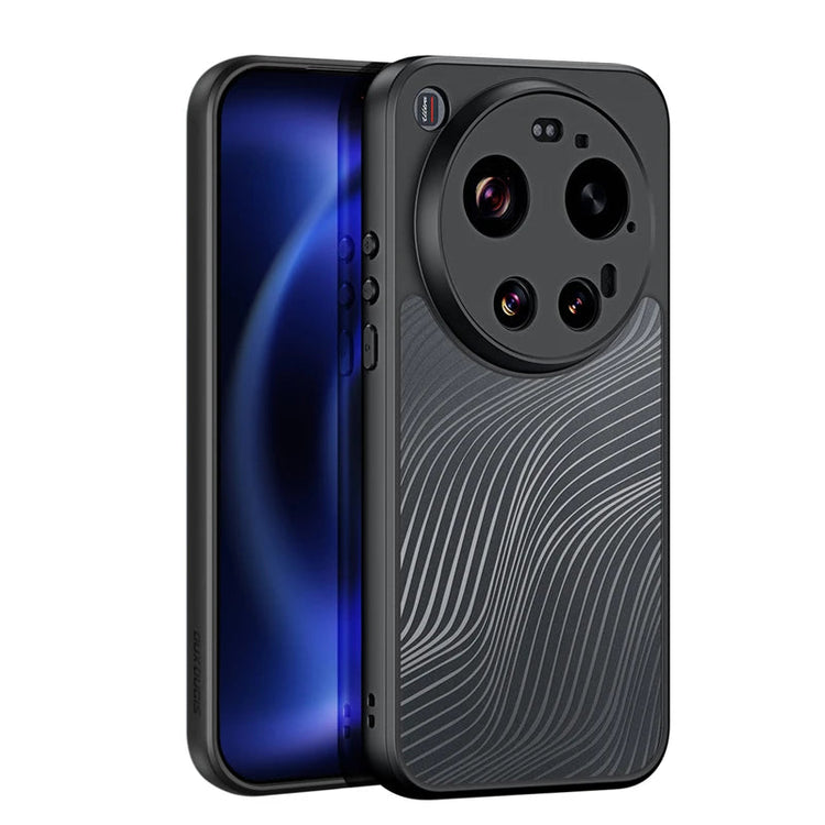 Xiaomi 17 Ultra Shockproof Case With Flowing Line Matte Design