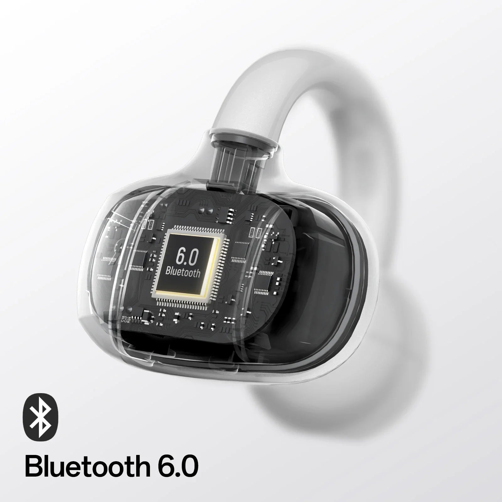 OneOdio OpenRock E Bluetooth 6.0 Open-Ear Ear Clip Earphones