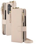 Samsung Galaxy Z Fold 7 Crossbody Wallet Case with Card Slots & Ring