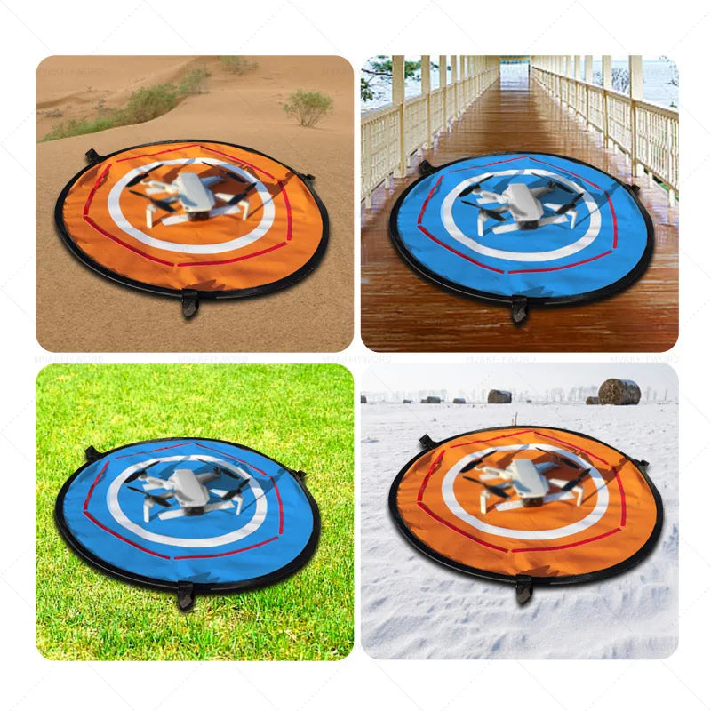 Foldable Landing Pad for Drones