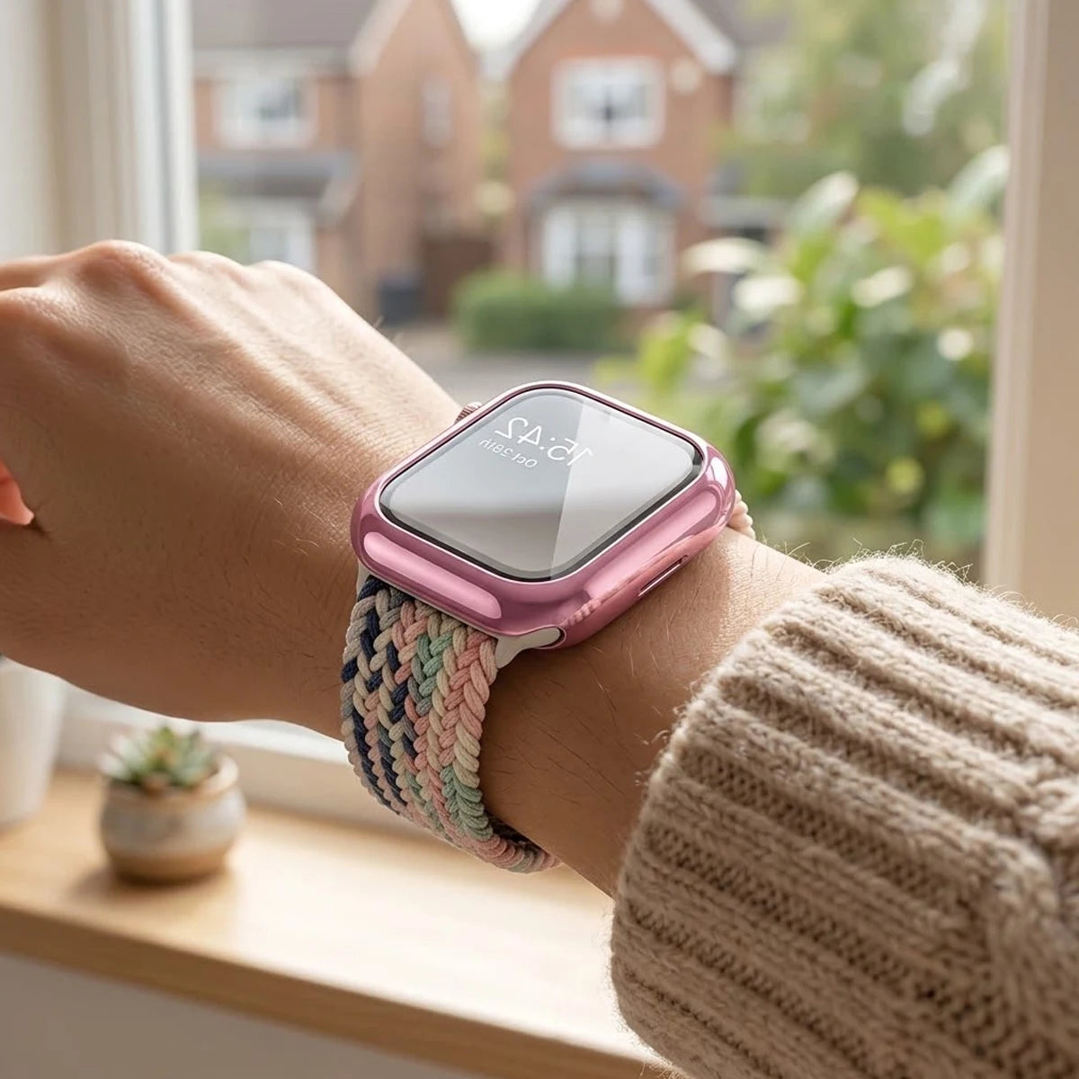 TPU Full Case With Integrated Screen Protector for Apple Watch Series 12