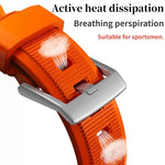 Durable Silicone Replacement Strap for Apple Watch