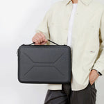 Bubble-Pattern Hard Shell Laptop Sleeve