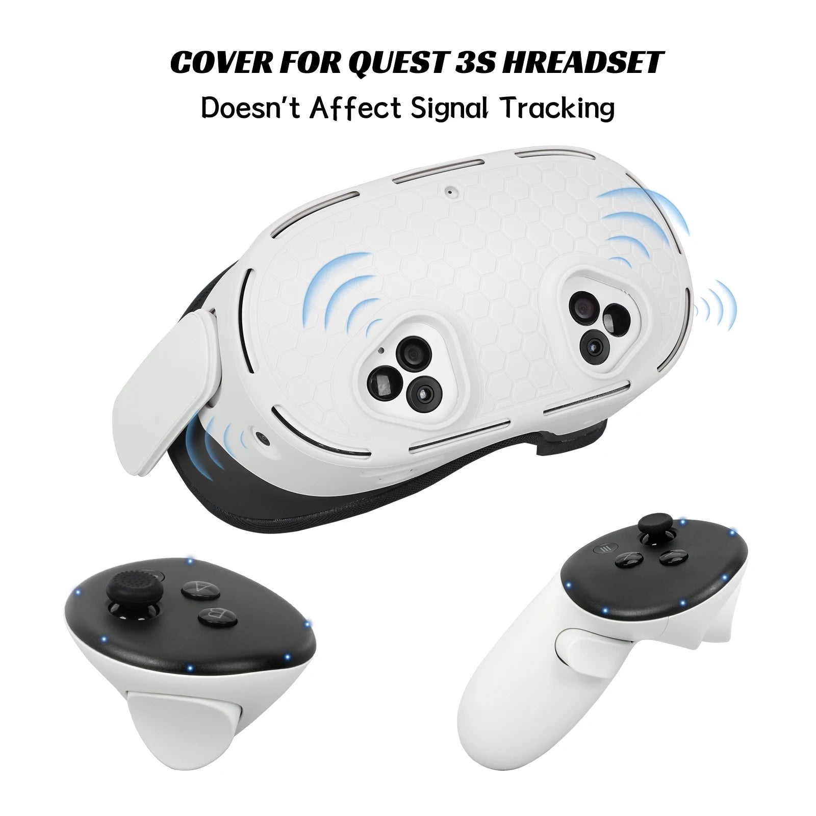 Meta Quest 3S Silicone VR Headset Case