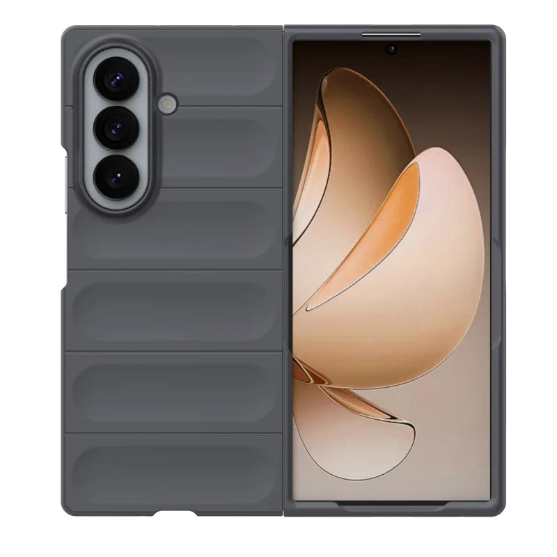 Shockproof Frame Case with Raised Camera Protective Ring for Samsung Galaxy Z Fold 7