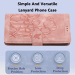 Leather Tulip Wallet Phone Case with Card Slots for Samsung Galaxy S26 Series