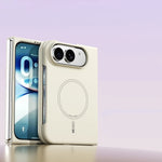 Silicone MagSafe Case with Raised Camera Ring for iPhone Duo