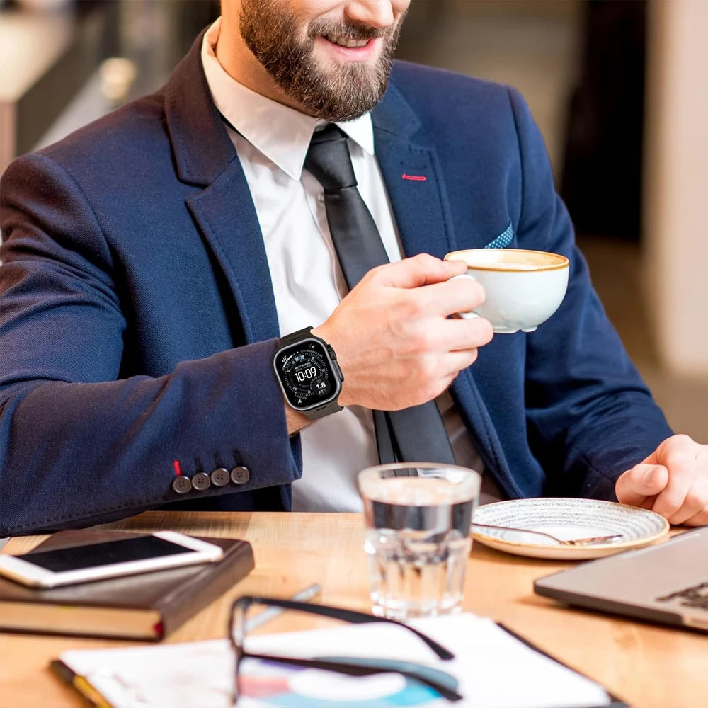 Soft Silicone Magnetic Strap for Apple Watch