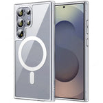 Premium Shockproof Transparent Magnetic Case for Samsung Galaxy S25 Series