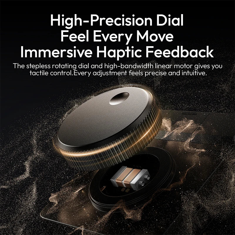 Ulanzi D100H Wireless Dial Controller for Video and Photo Editing