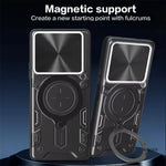 Xiaomi 14T Series Shockproof Armor Case with Slide Camera Lens & Ring Stand