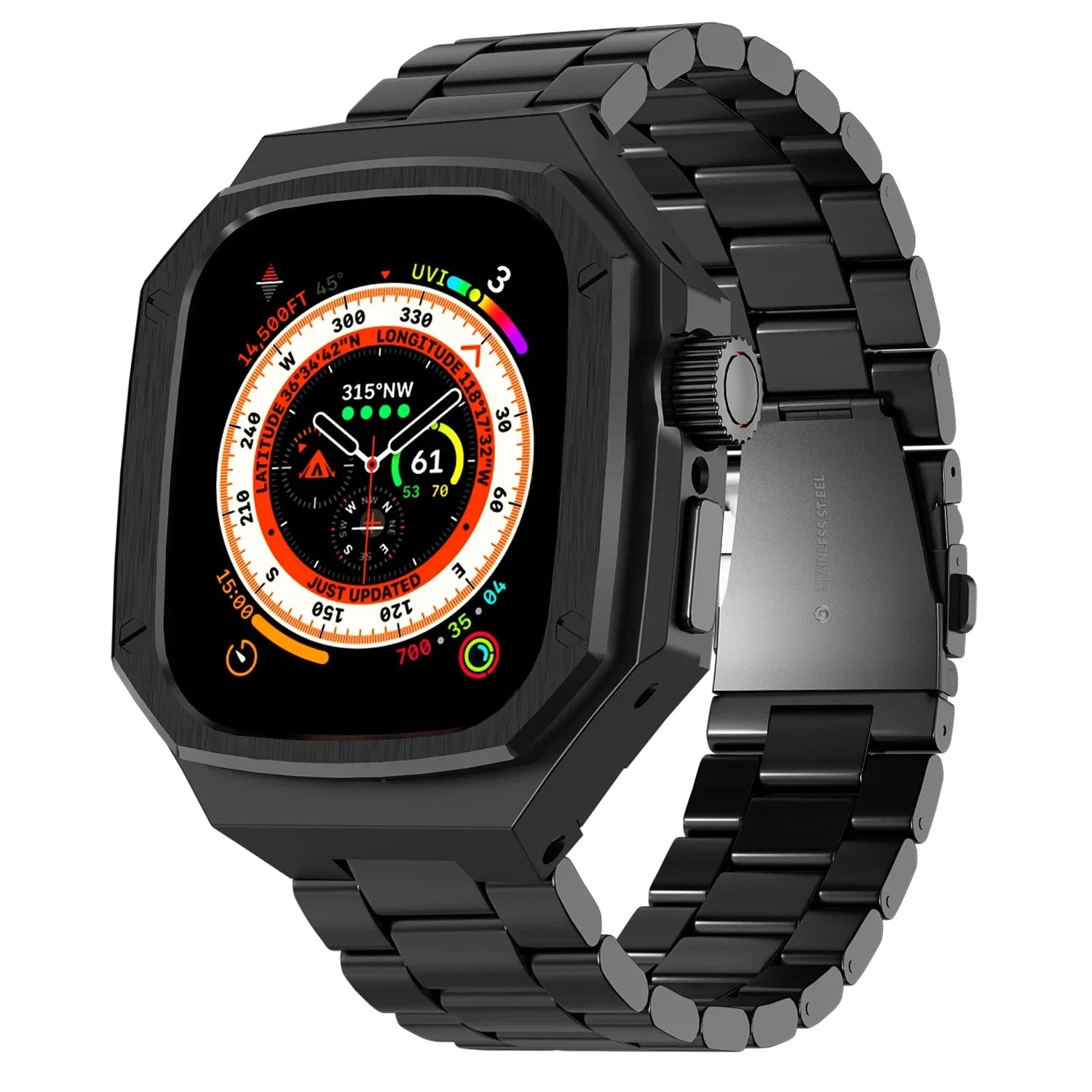 Stainless Steel Modification Kit for Apple Watch Series 10