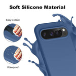 Solid Color Liquid Silicone Case for Google Pixel 10 Series