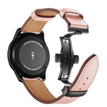 Luxury Leather Strap with Metal Buckle for Samsung Galaxy Watch 8 & Galaxy Watch 8 Classic