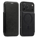 Stylish Flip Leather MagSafe Case for iPhone 17 Series