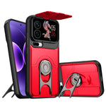 Rugged Case with Ring Stand and Lens Cover for Xiaomi 17 Series