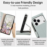 Pebbled Leather Crossbody Wallet Case with Detachable Shoulder Strap for iPhone 18 Series