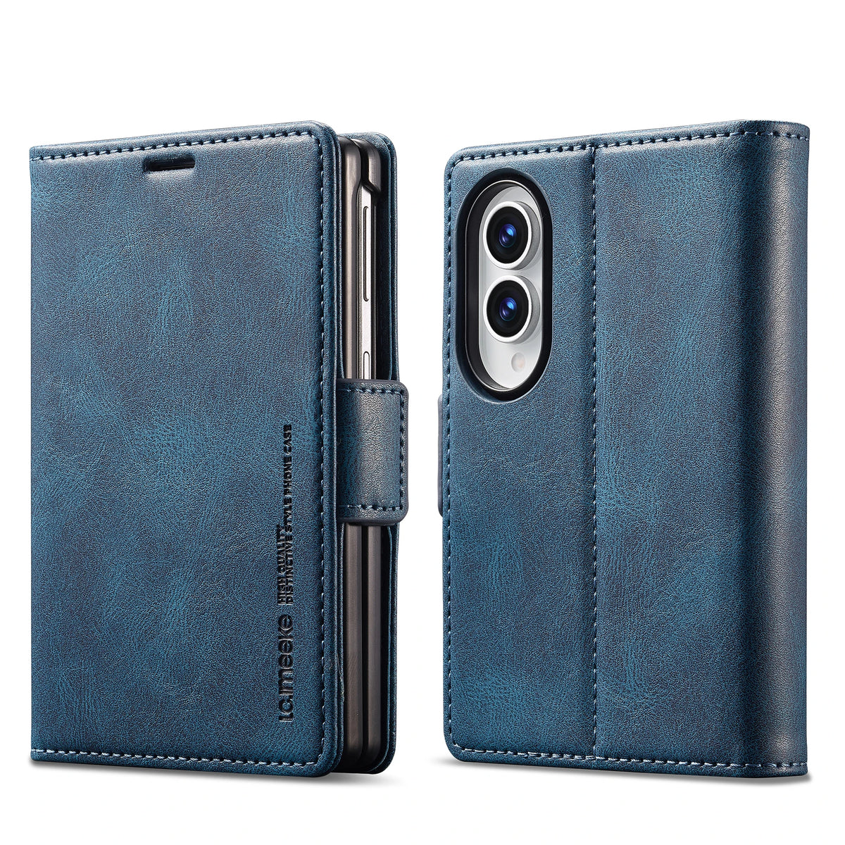 Leather Flip Kickstand Wallet Case with 2-Card Storage for Samsung Galaxy Z Fold 8