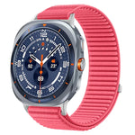 Breathable Nylon Watch Strap with Hook-and-Loop Fastener for Samsung Galaxy Watch Ultra 2