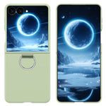 Shockproof Flip Case with Metal Ring for Samsung Galaxy Z Flip 8