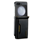 Card Holder Crossbody Lanyard Wallet Leather Phone Case for Samsung Galaxy Z Flip 5