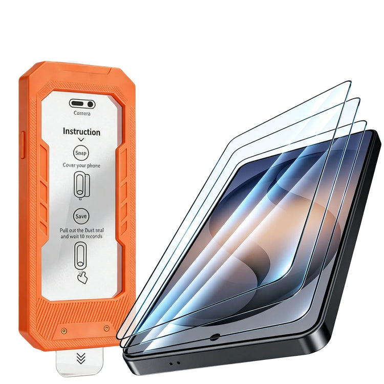Fingerprint-Unlock Tempered Glass Screen Protector for Samsung Galaxy S25 Series