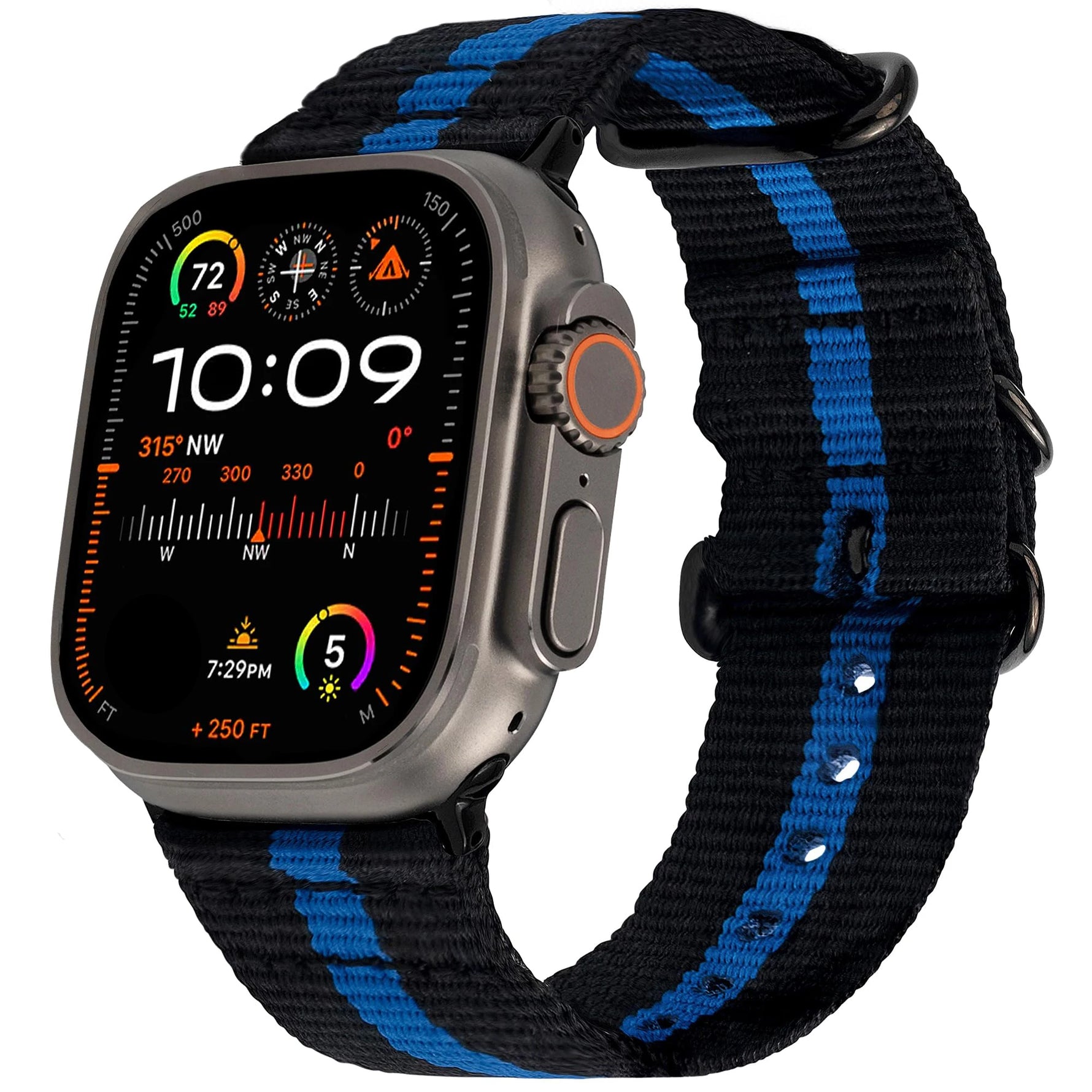 Lightweight Woven Nylon Strap for Apple Watch
