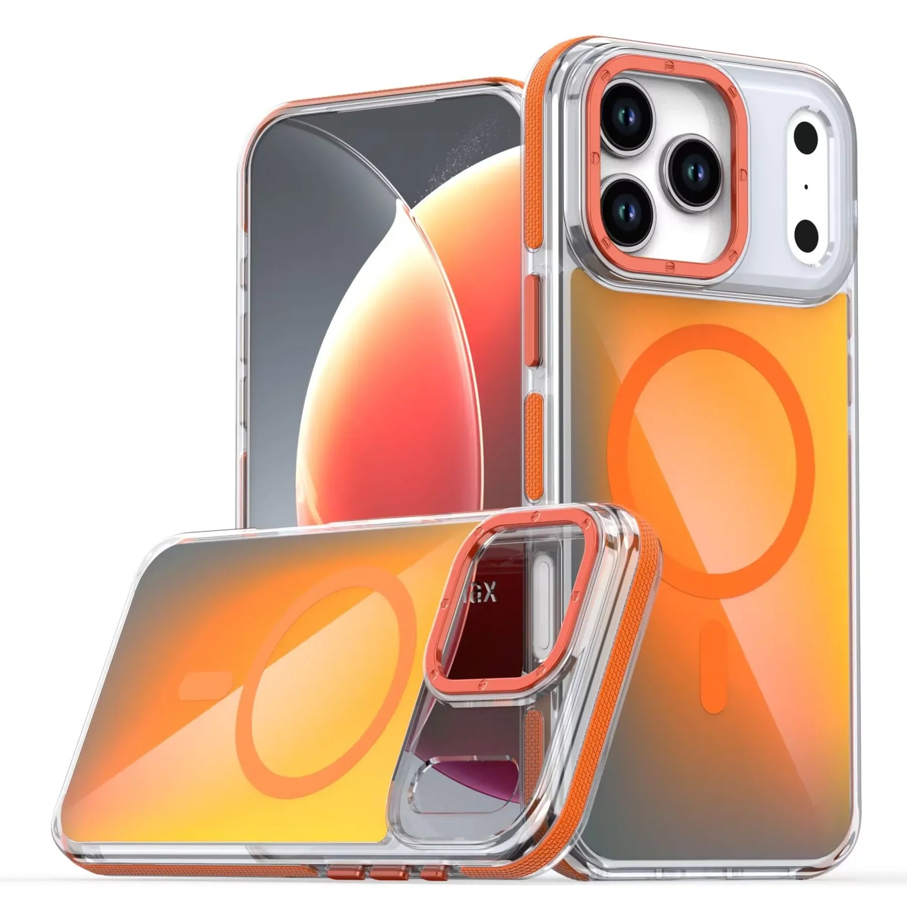 Luxury Protective MagSafe Case with Metal Lens Cover for iPhone 17 Series