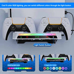 PlayStation 5 Pro RGB Wall Mount & USB Charging Hub