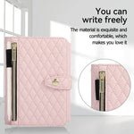 Quilted Leather Crossbody Lanyard Case with 9-Card Wallet for iPhone Duo