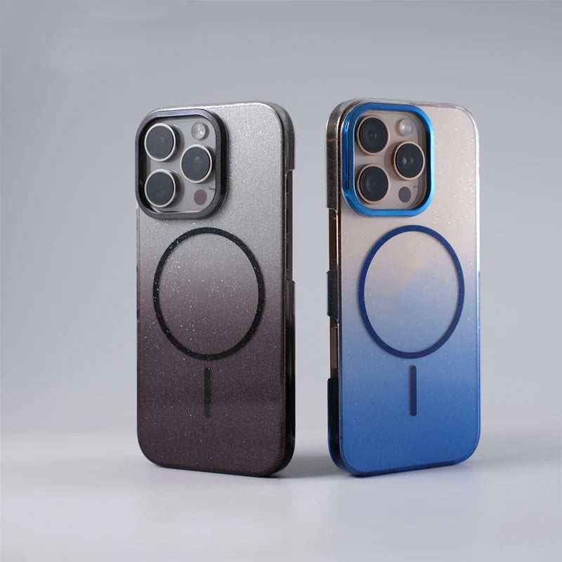 Gradient Sparkle MagSafe Case for iPhone 16 Series