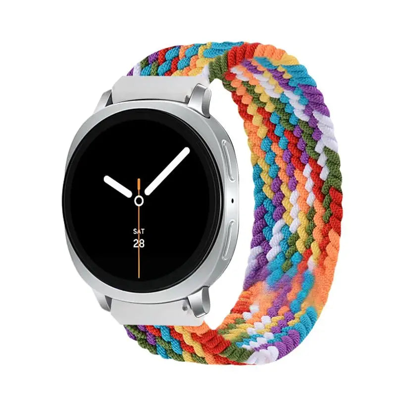 Braided Solo Loop Elastic Band for Samsung Galaxy Watch 8 / Galaxy Watch 8 Classic
