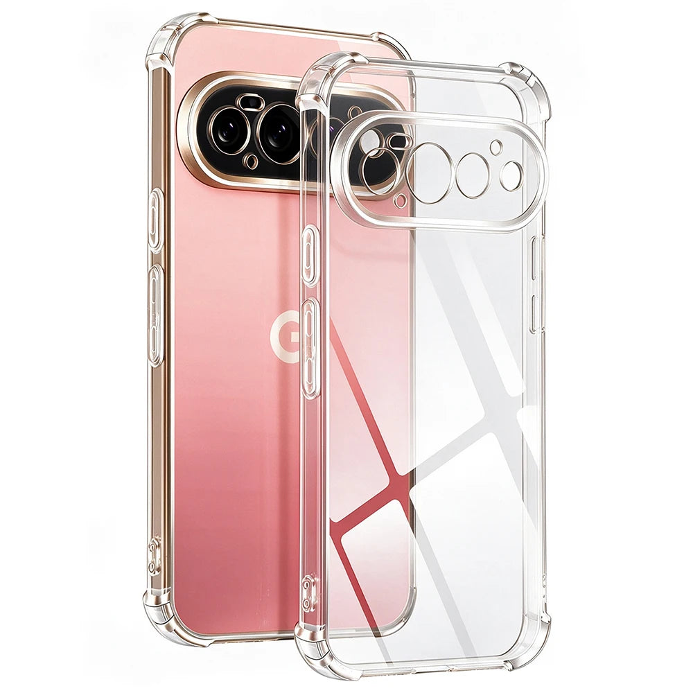 Airbag Shockproof TPU Case with Raised Camera Protection for Google Pixel 11 Series