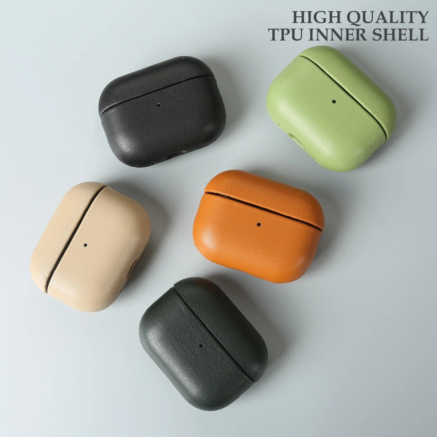 Eco-Friendly Bio Leather Case for AirPods 4