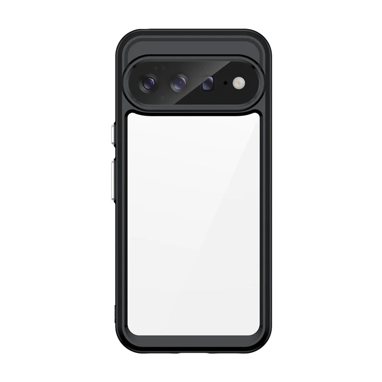 Clear PC Case with Soft TPU Edges for Google Pixel 11 Series